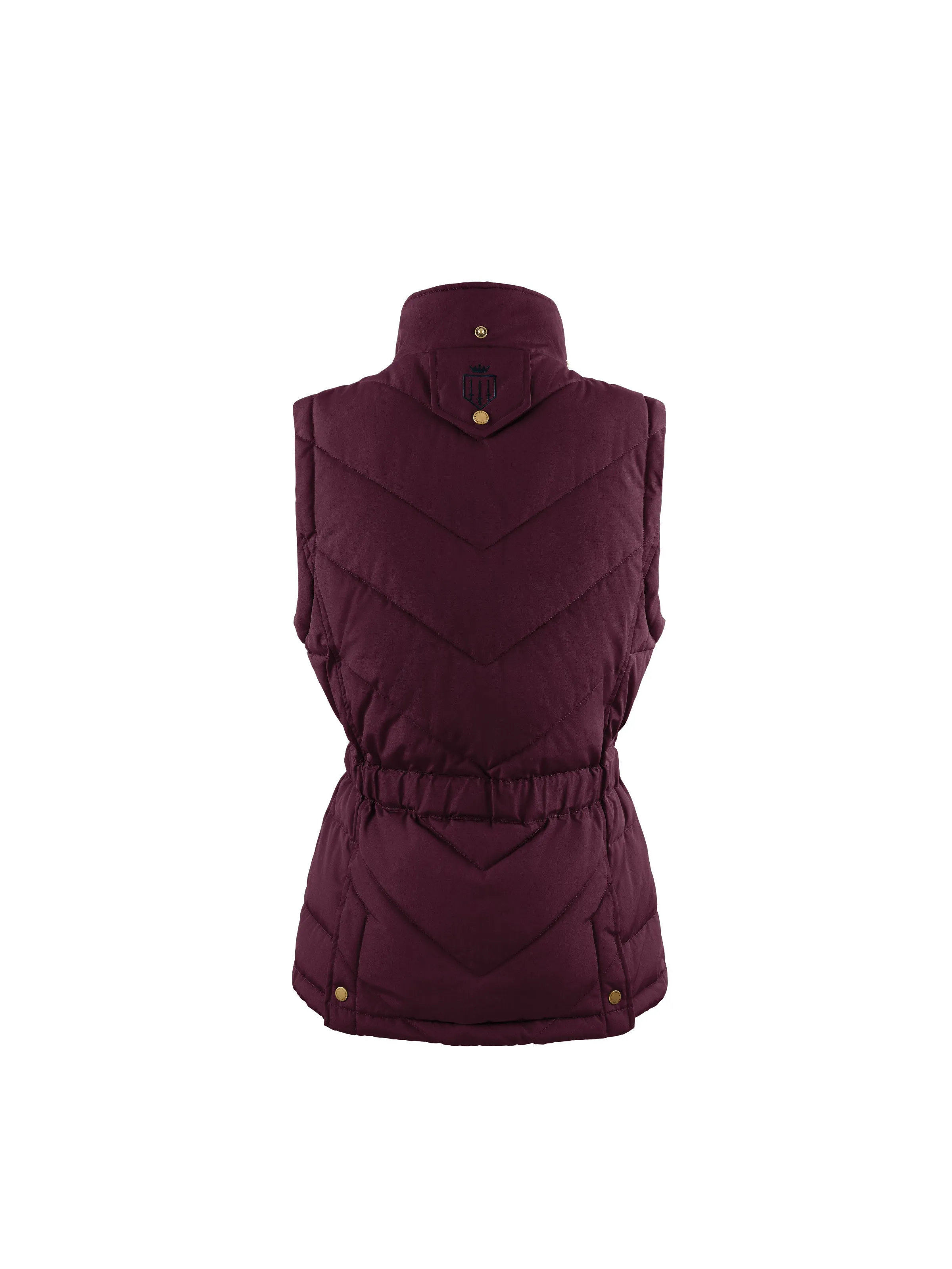 Charlotte Gilet - Plum