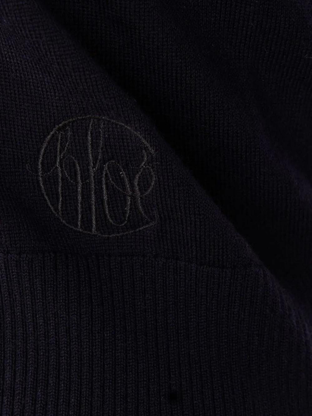 CHLOÉ Wool Crewneck Jumper for Women - Navy Blue