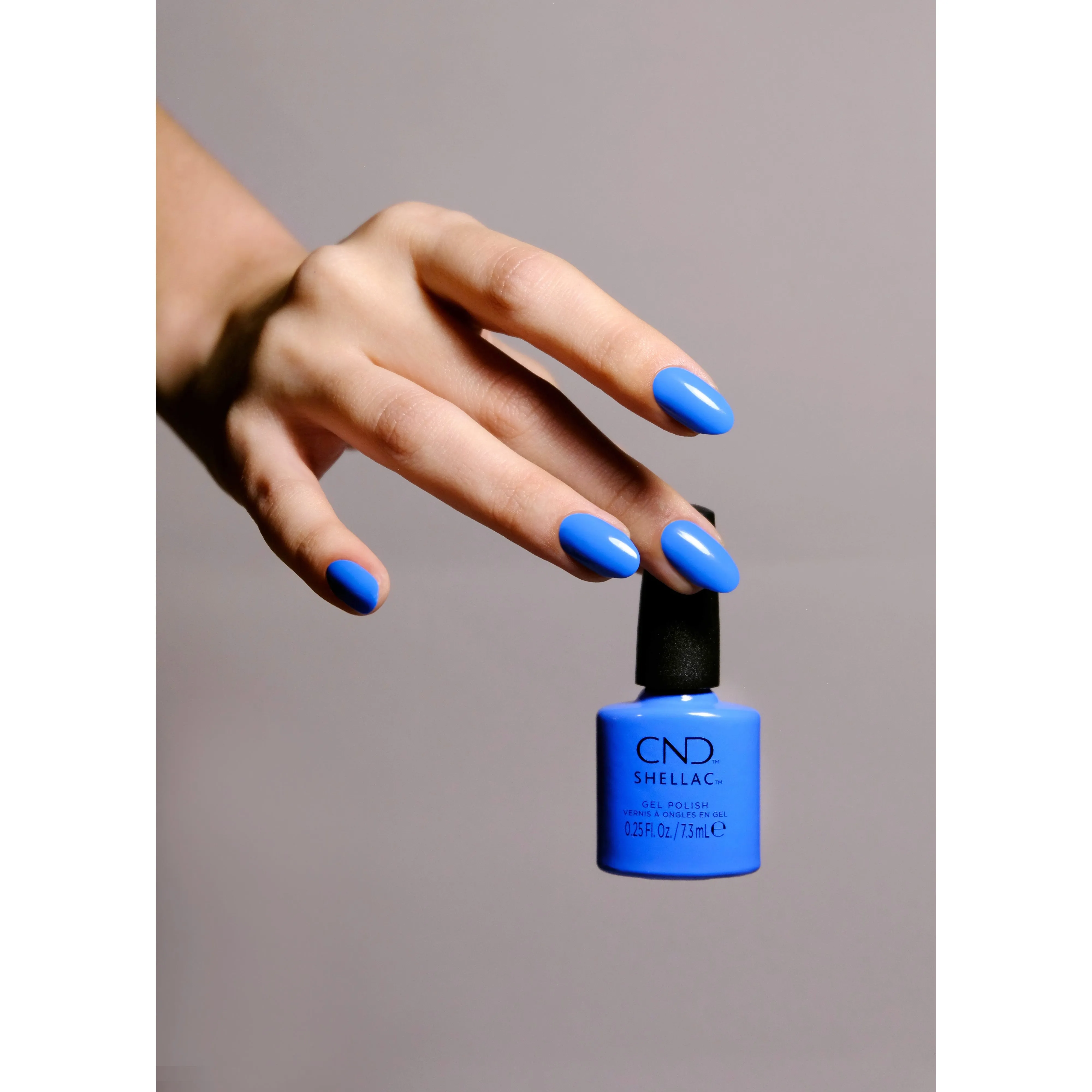 CND - Shellac Motley Blue (0.25 oz)