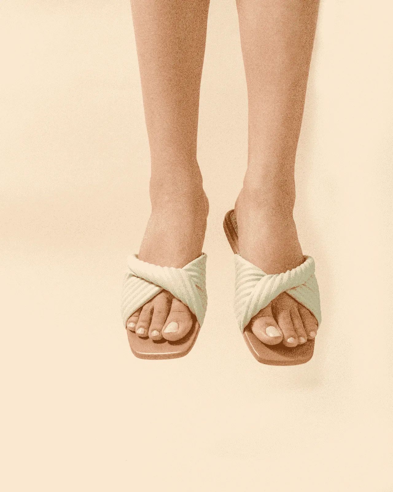 Convoluted Matcha Green Flats