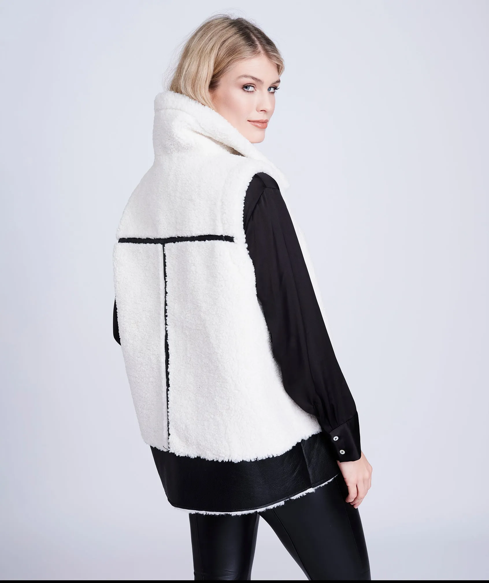 Cosette  Gilet - Winter White