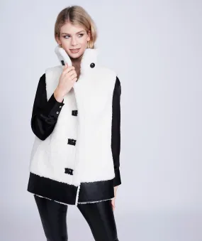 Cosette  Gilet - Winter White