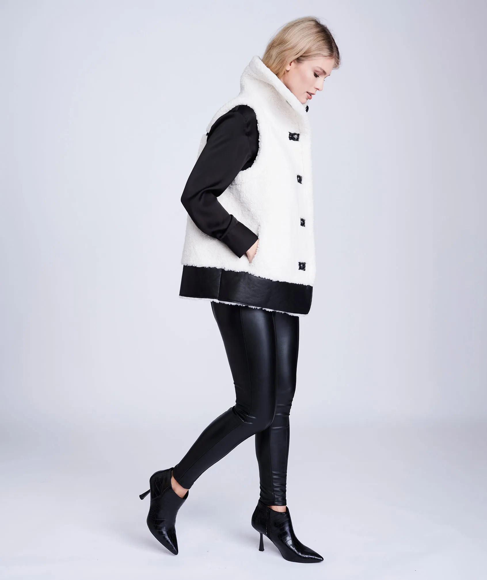 Cosette  Gilet - Winter White