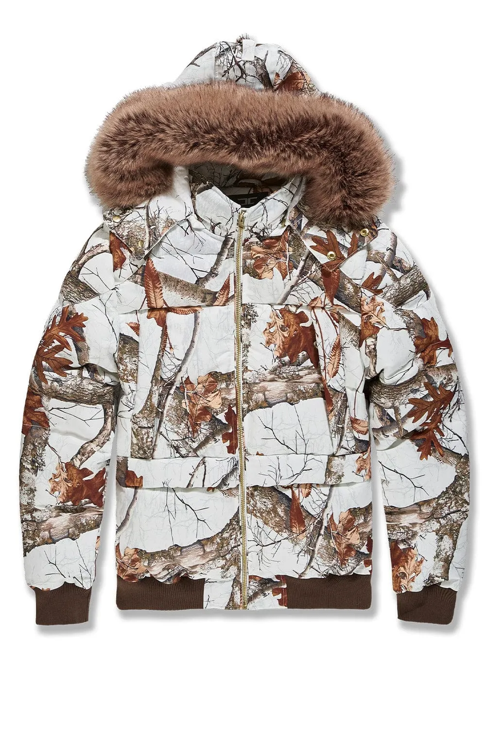 Cross Bay Bomber Jacket (Snow Camo)