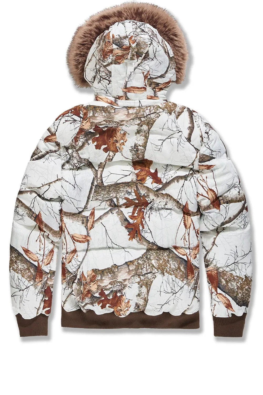 Cross Bay Bomber Jacket (Snow Camo)