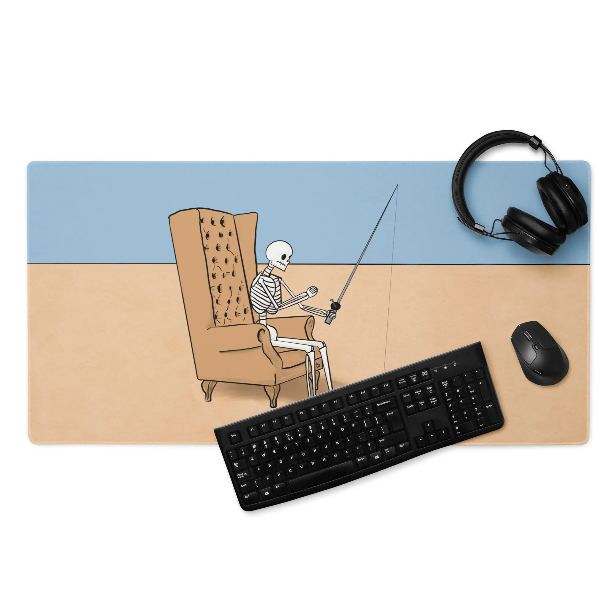 Dead Fishing Desk Mat