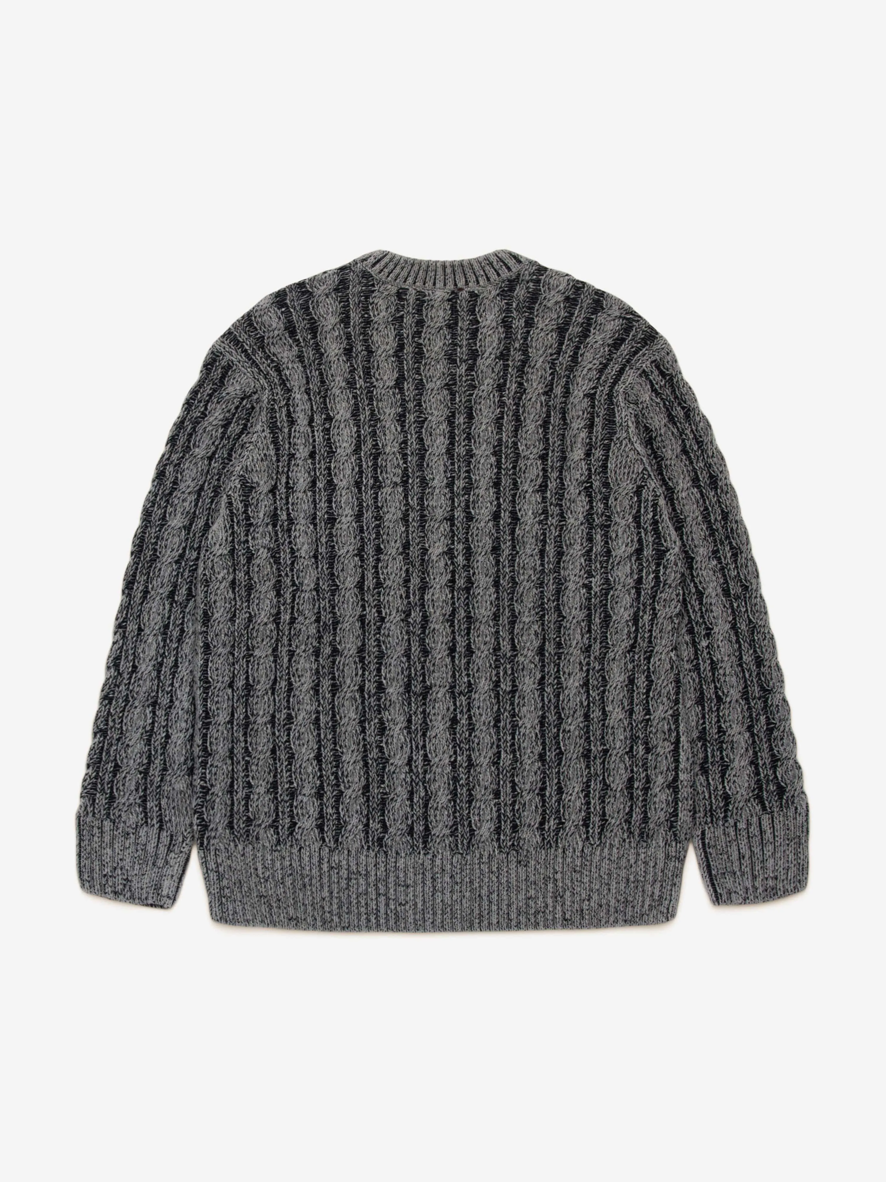 Diesel Kids Knitted Jumper in Grey