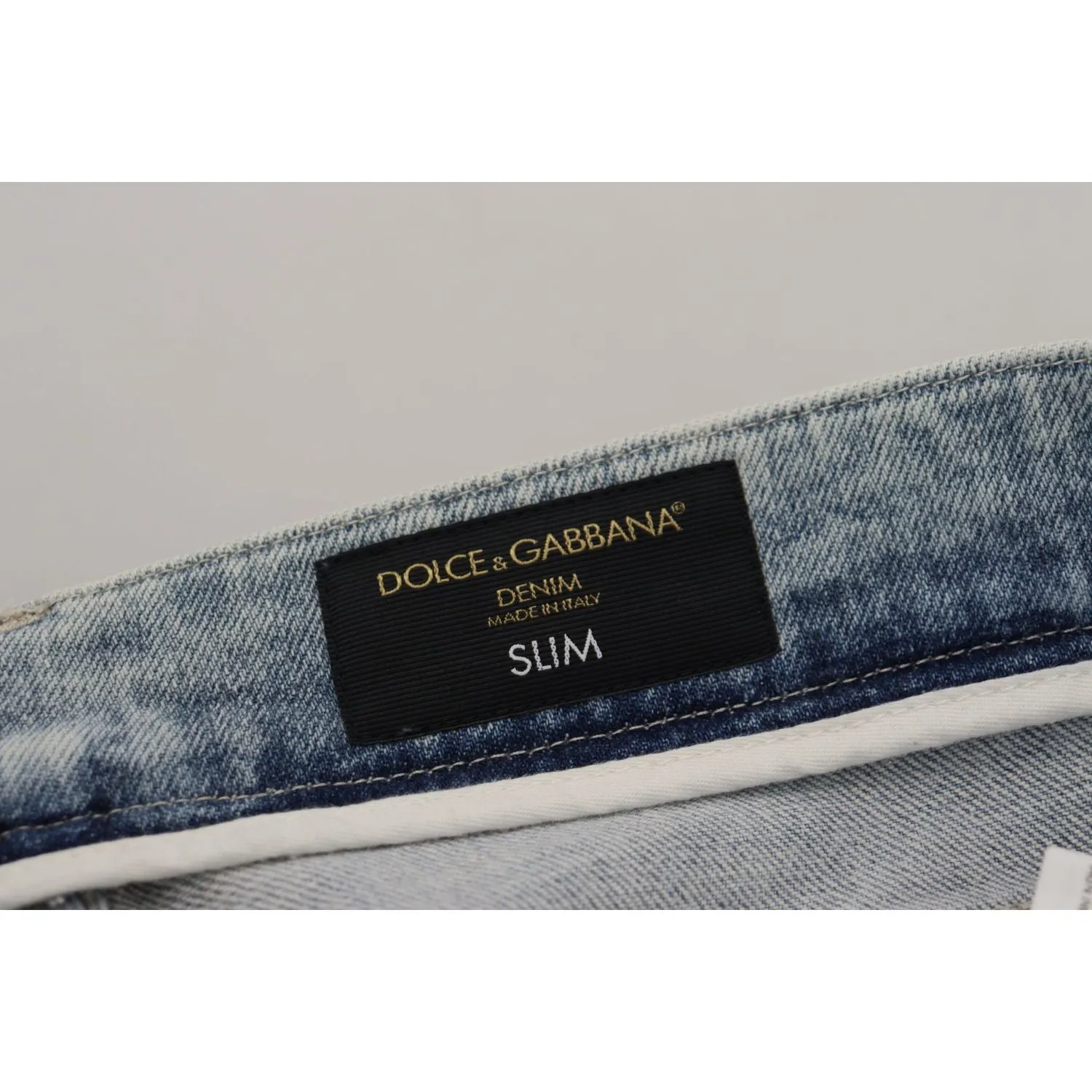 Dolce & Gabbana Classic Light Blue Denim Pants