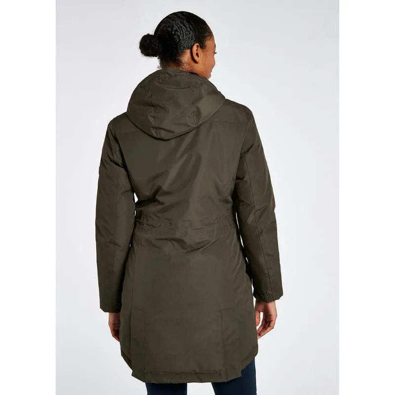 Dubarry Sandford Ladies Down Waterproof Parka - Ivy