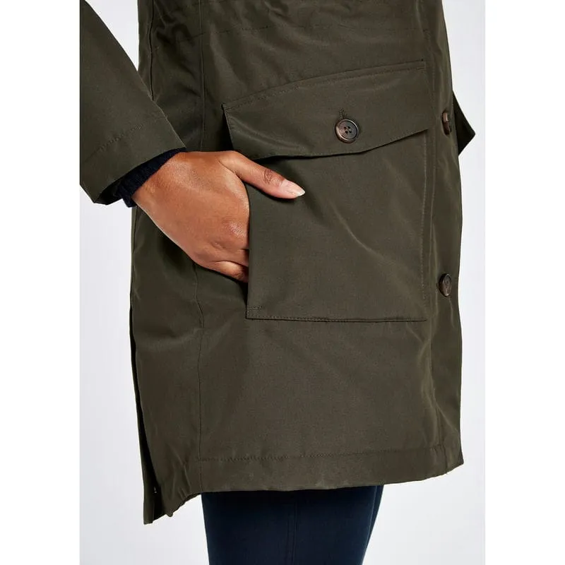 Dubarry Sandford Ladies Down Waterproof Parka - Ivy