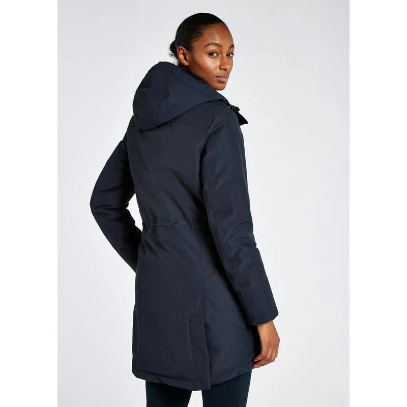 Dubarry Sandford Ladies Down Waterproof Parka - Navy