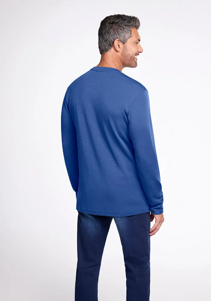 Easton Crew Neck Shirt - Oceanside