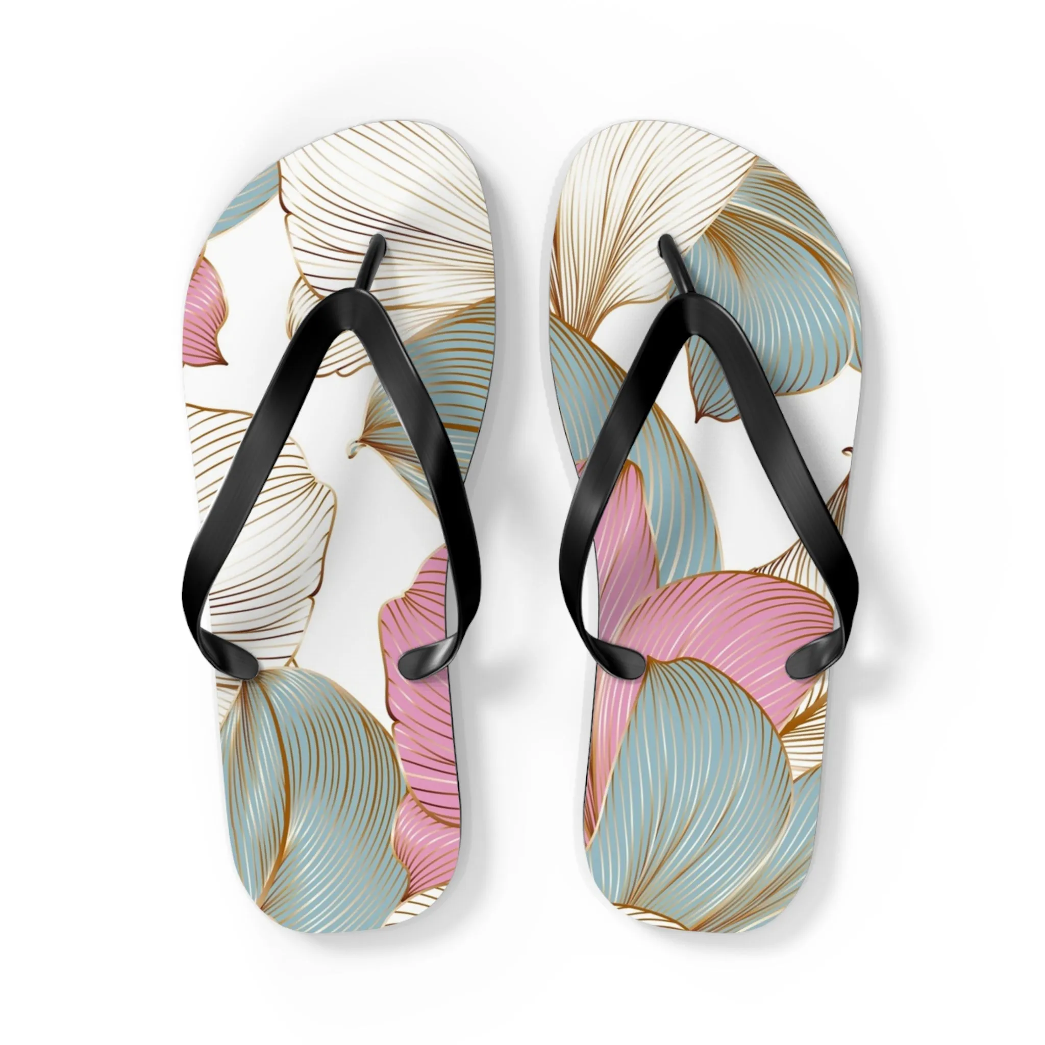 Elegant floral Flip Flops