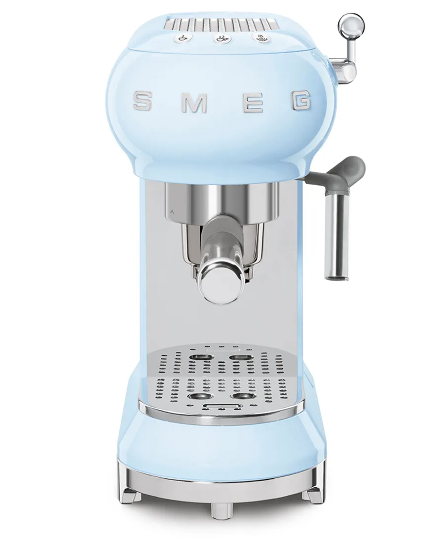 Espresso Coffee Machine | Pastel Blue