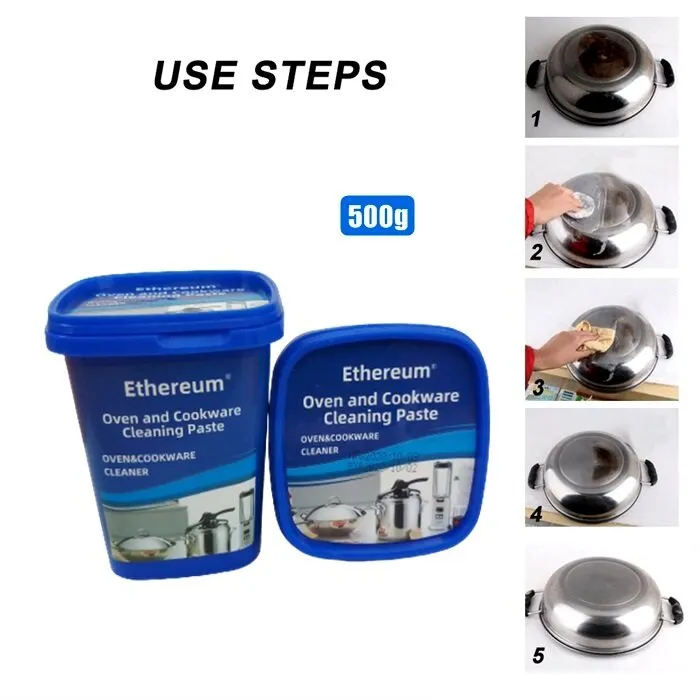 Ethereum Oven And Cookware Cleaning Paste Oven & Cookware Cleaner 500g