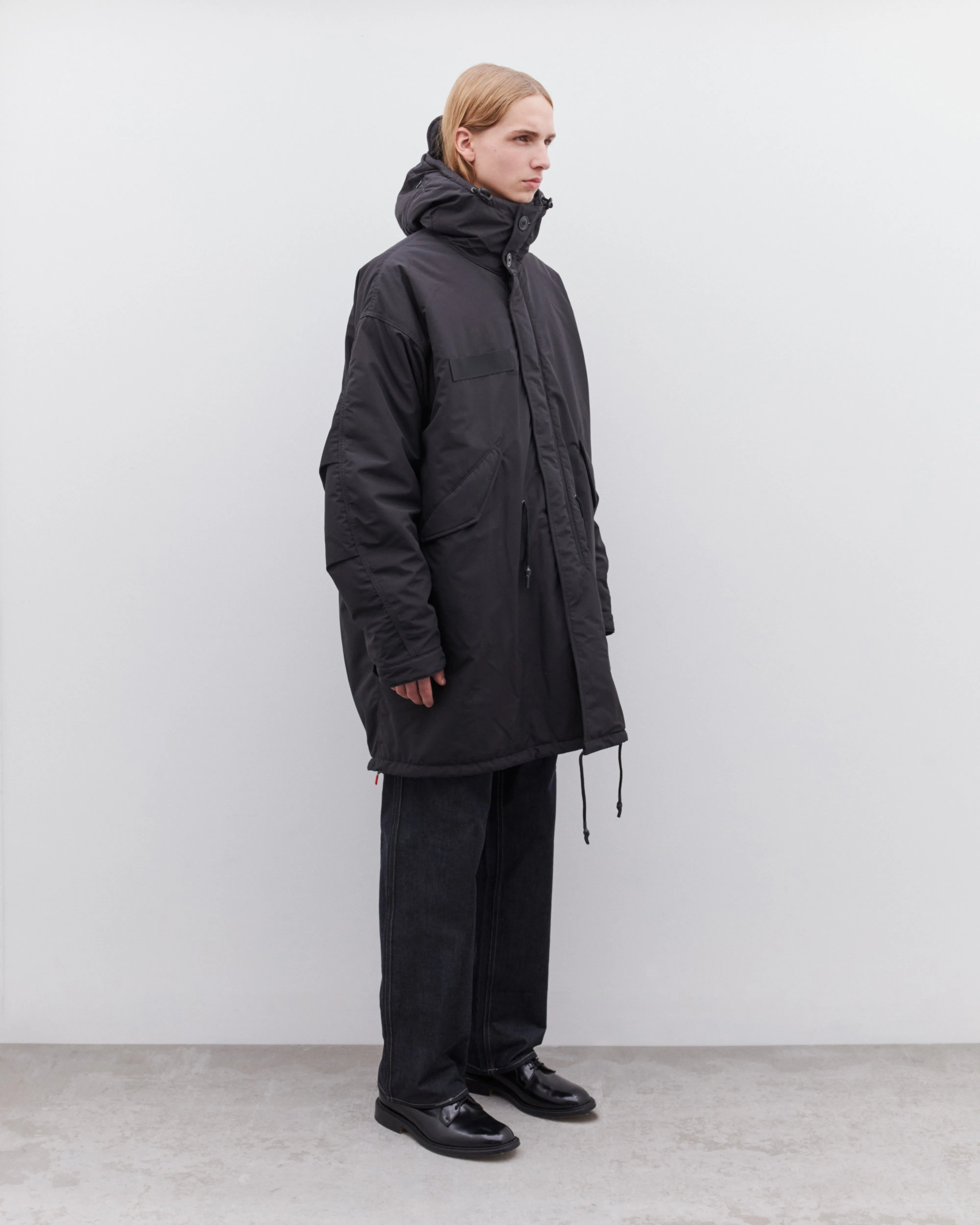 eYe Junya Watanabe MAN - Men's C.P. Company Nylon Goggle Parka - (Black)