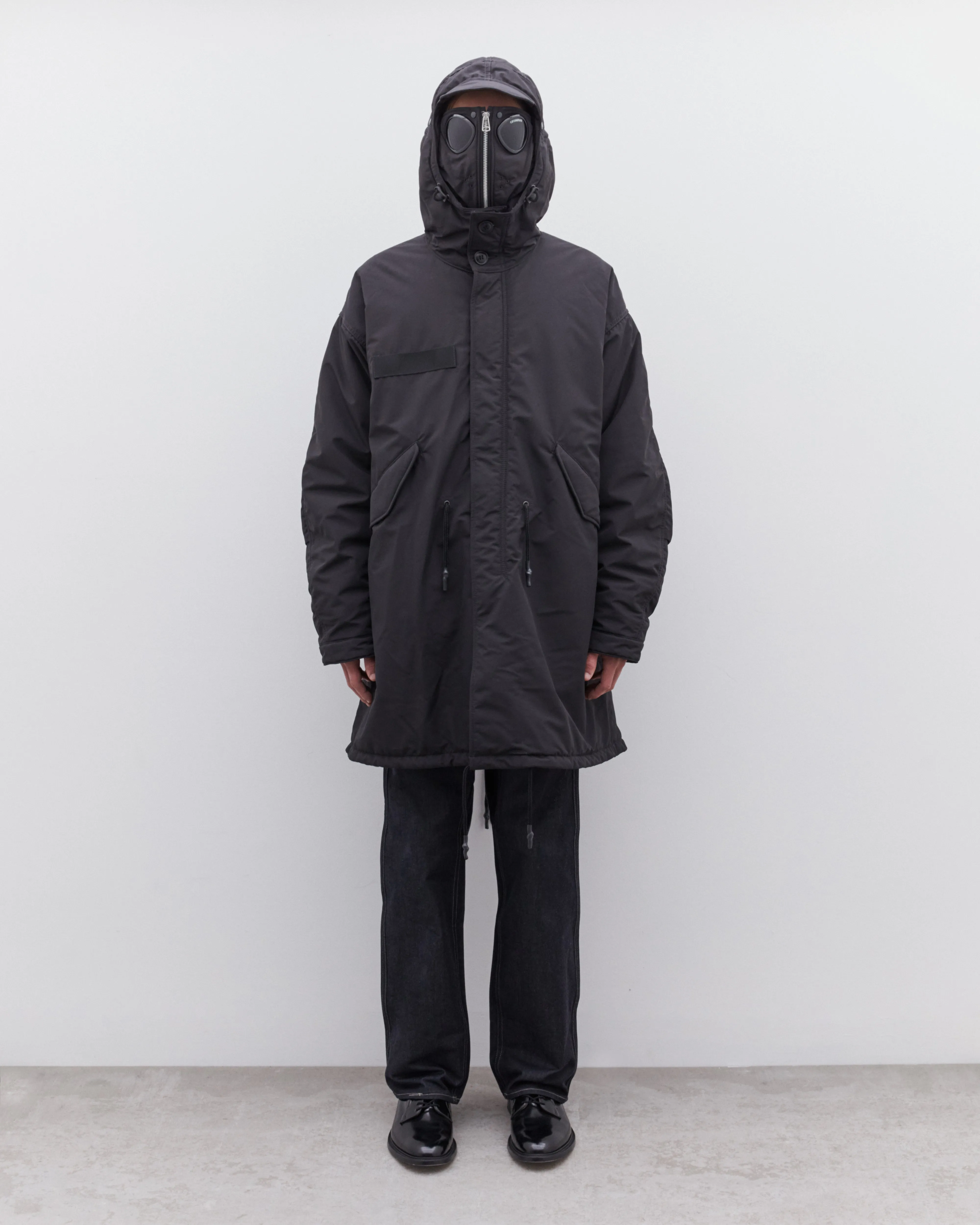 eYe Junya Watanabe MAN - Men's C.P. Company Nylon Goggle Parka - (Black)