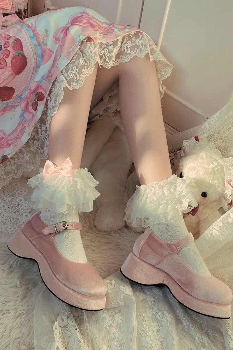 Fairy Ruffled Socks