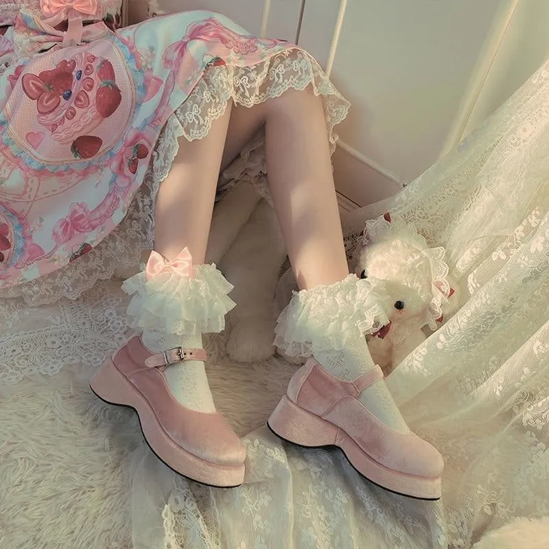 Fairy Ruffled Socks