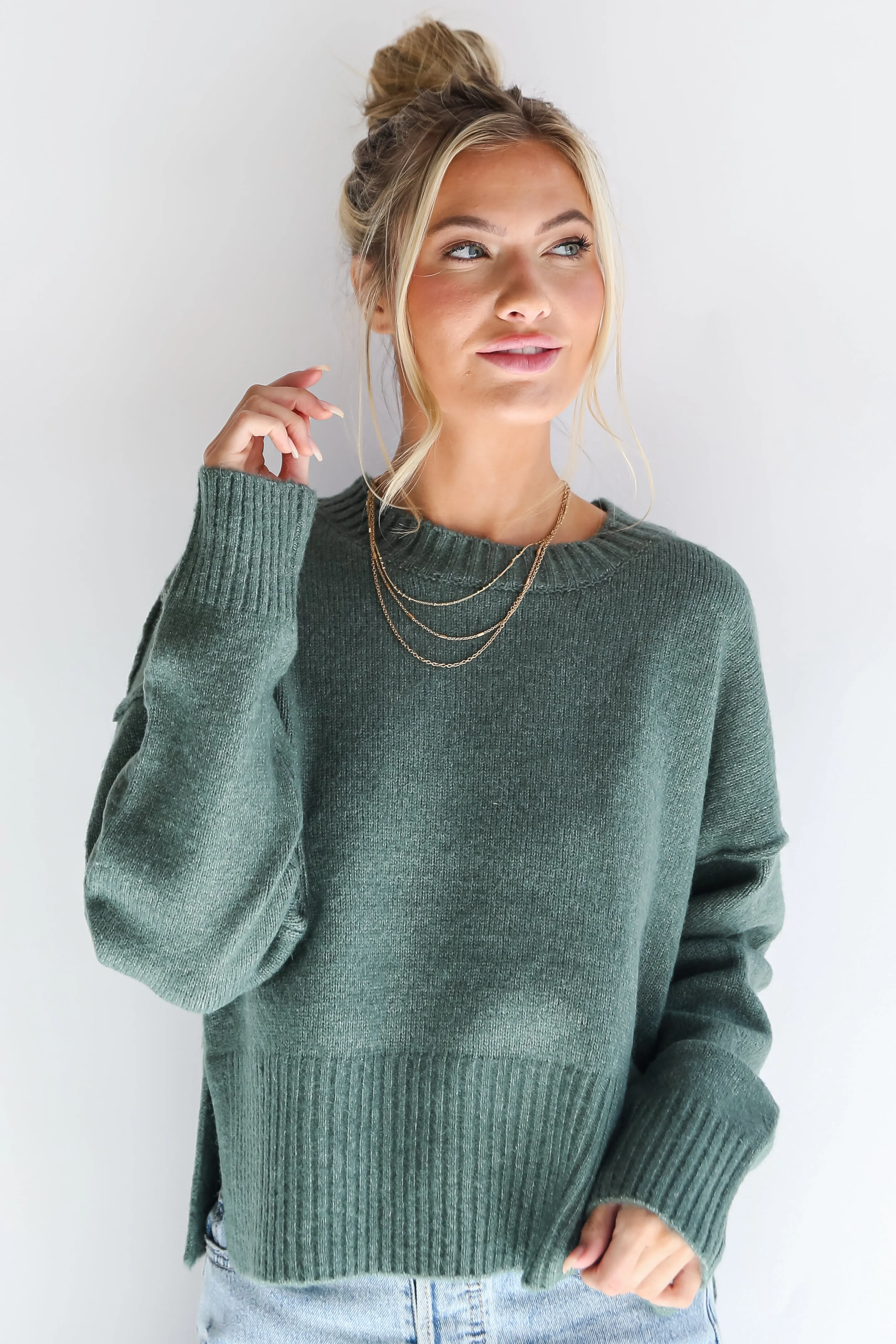 FINAL SALE - Warm Emotions Oversized Sweater