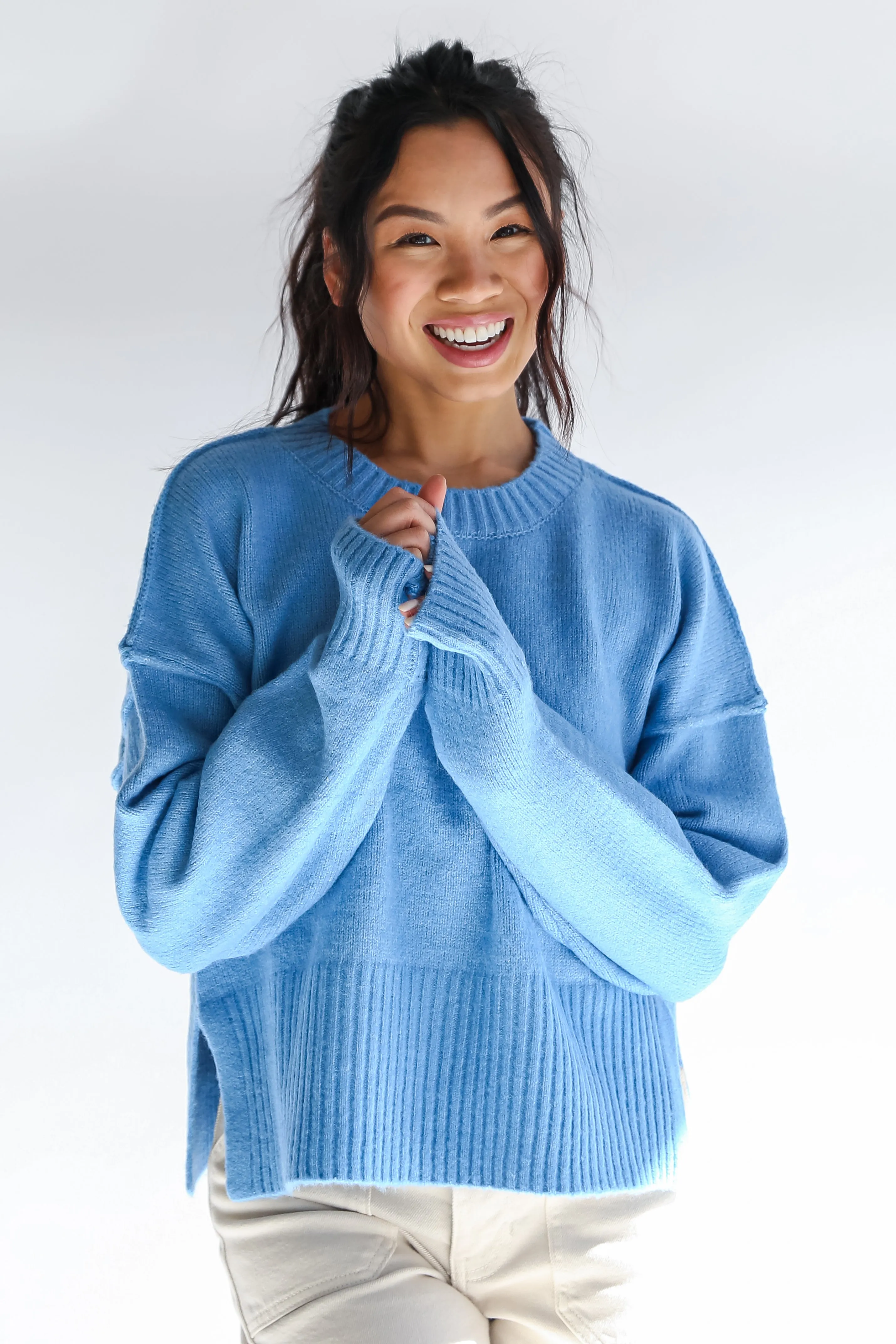 FINAL SALE - Warm Emotions Oversized Sweater