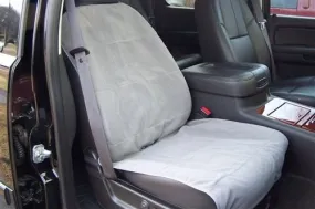 Fleece Bucket Pet Seat Cover - Slate or Sand