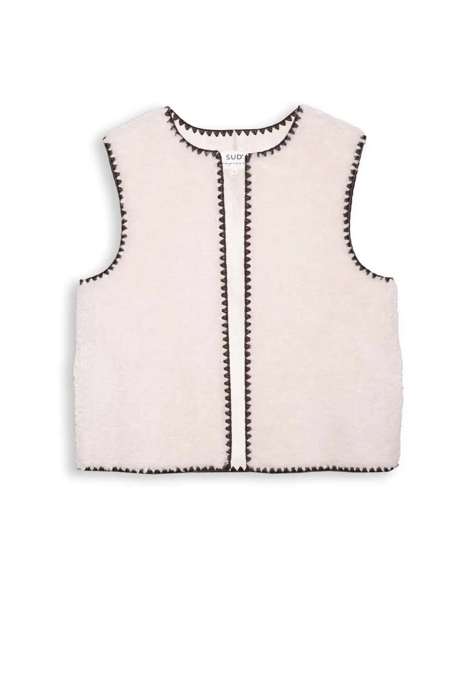 Gilet en fausse fourrure