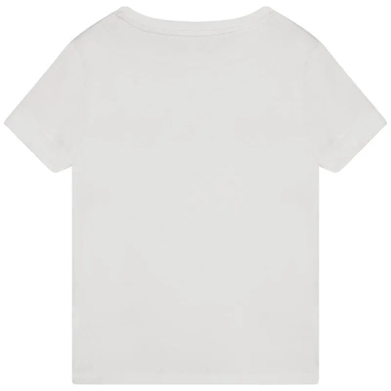 Girls Ivory Logo T-shirt