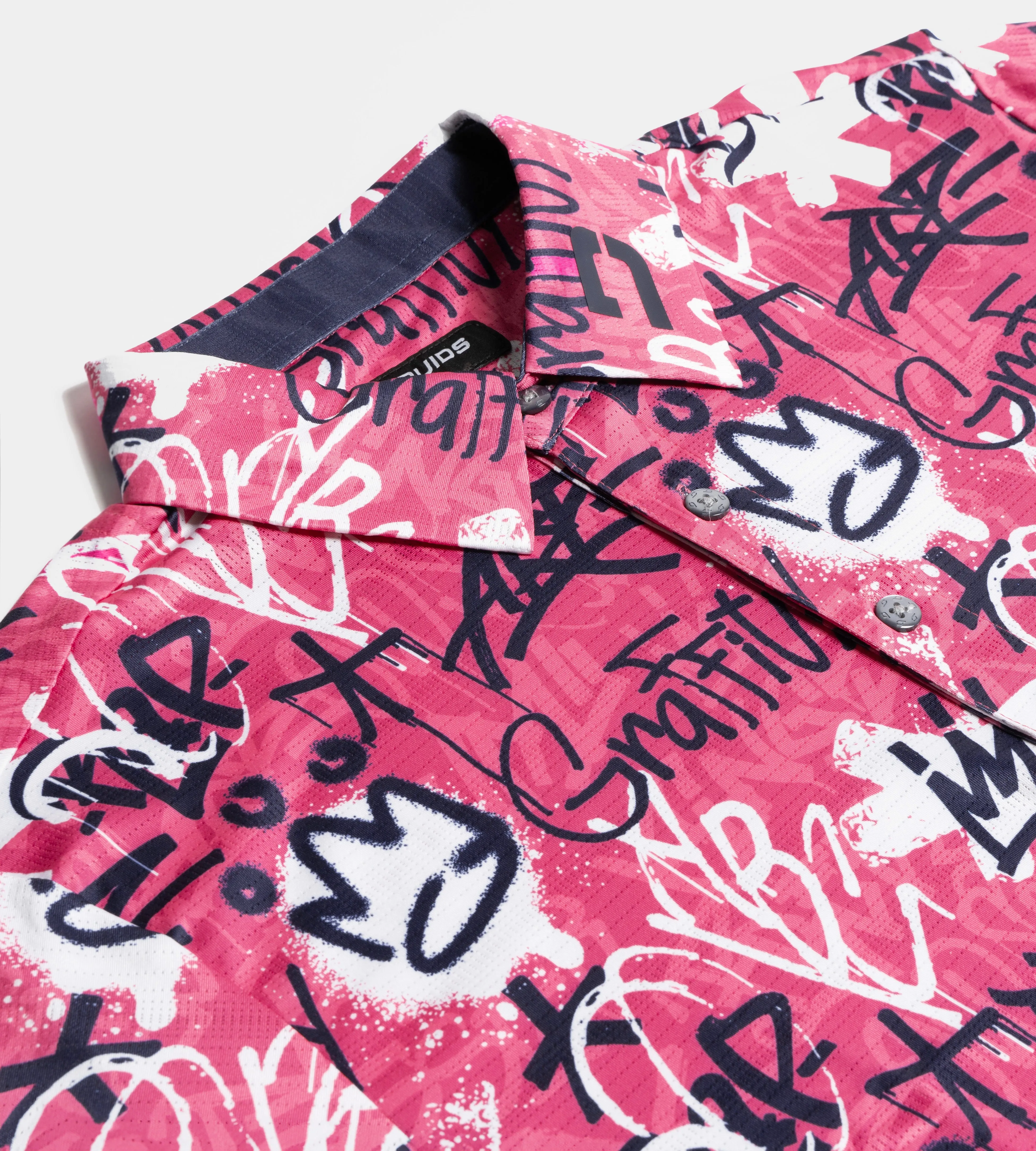 GRAFFITI POLO - PINK