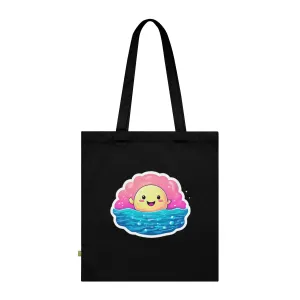 Happy as a clam man, Organic Cotton Tote Bag