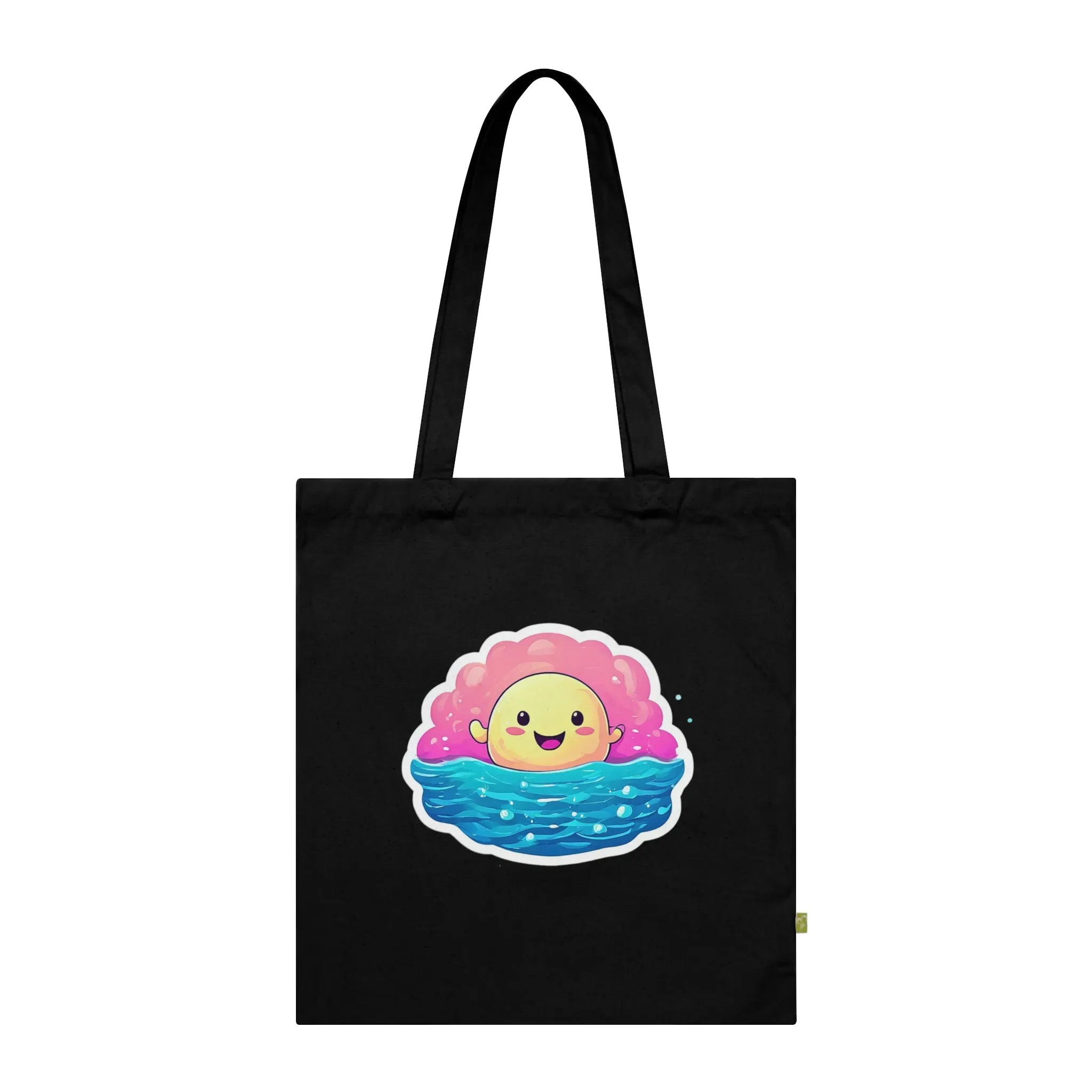 Happy as a clam man, Organic Cotton Tote Bag