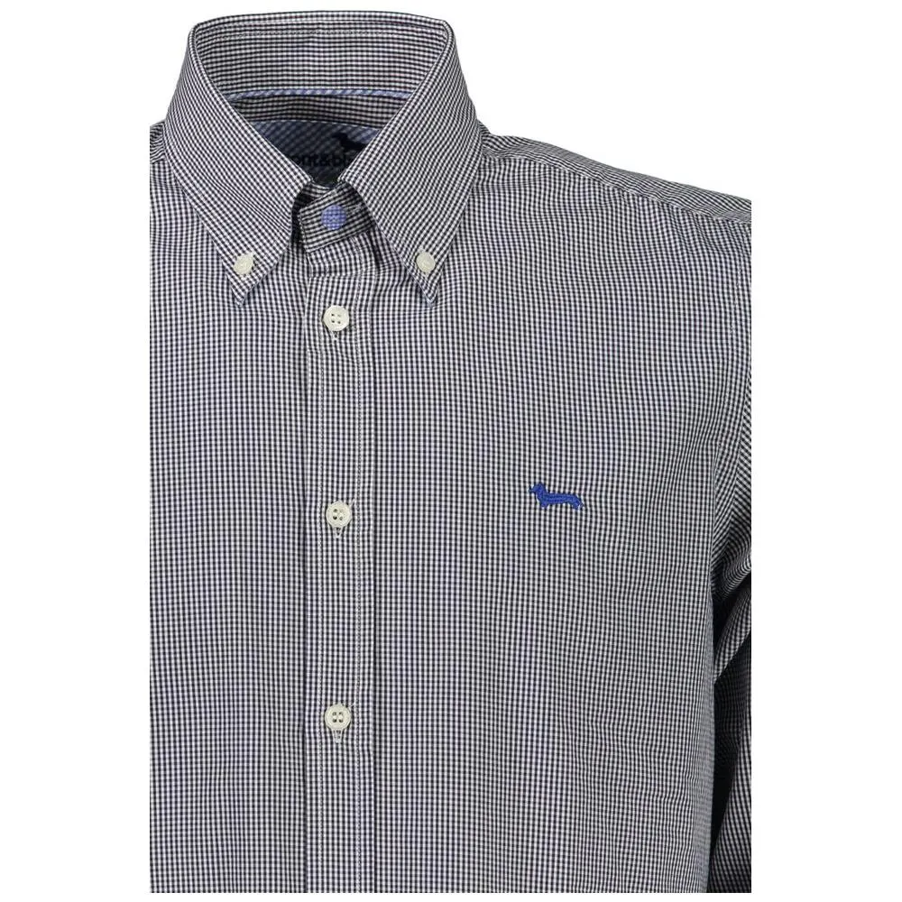 Harmont & Blaine Elegant Blue Long Sleeve Cotton Shirt