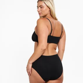 High-Rise Bikini - Seamless Eco 2.0 - Black