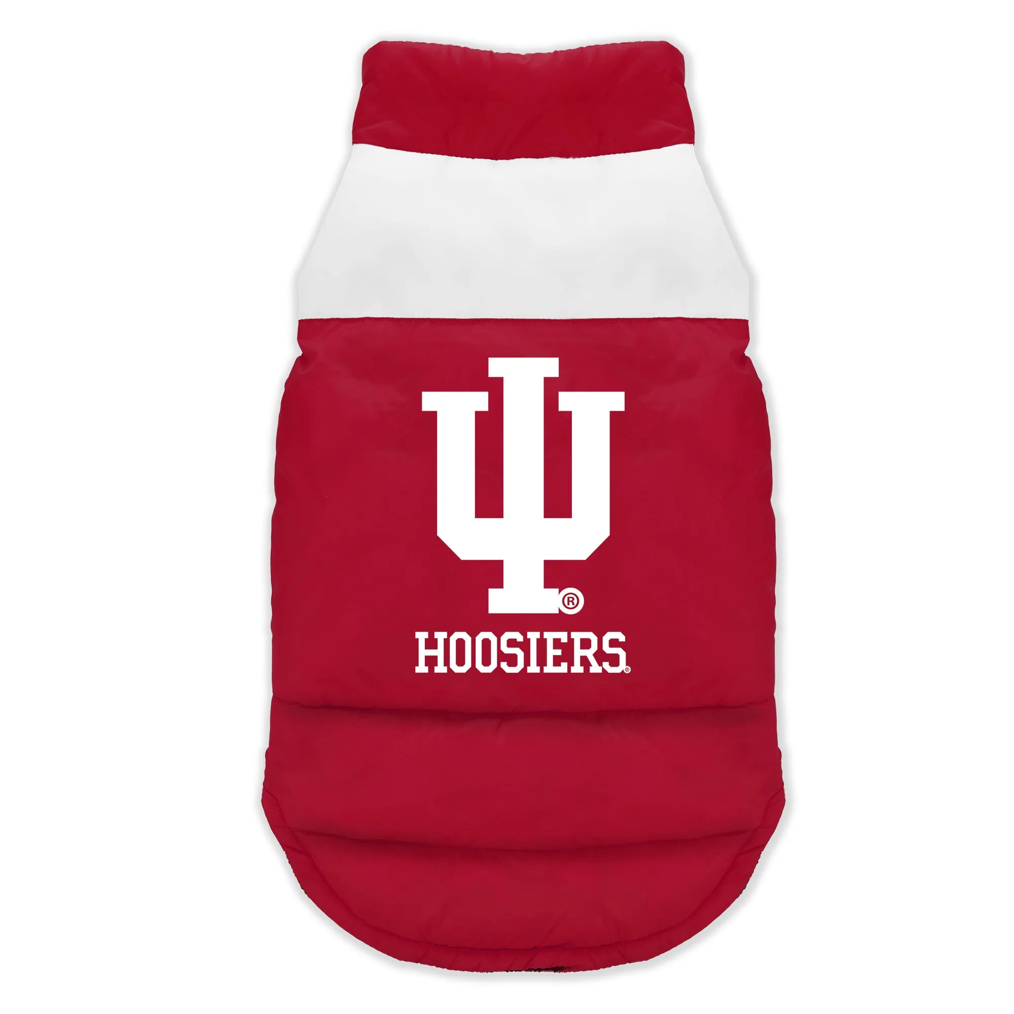 Indiana University Pet Parka Puff Vest