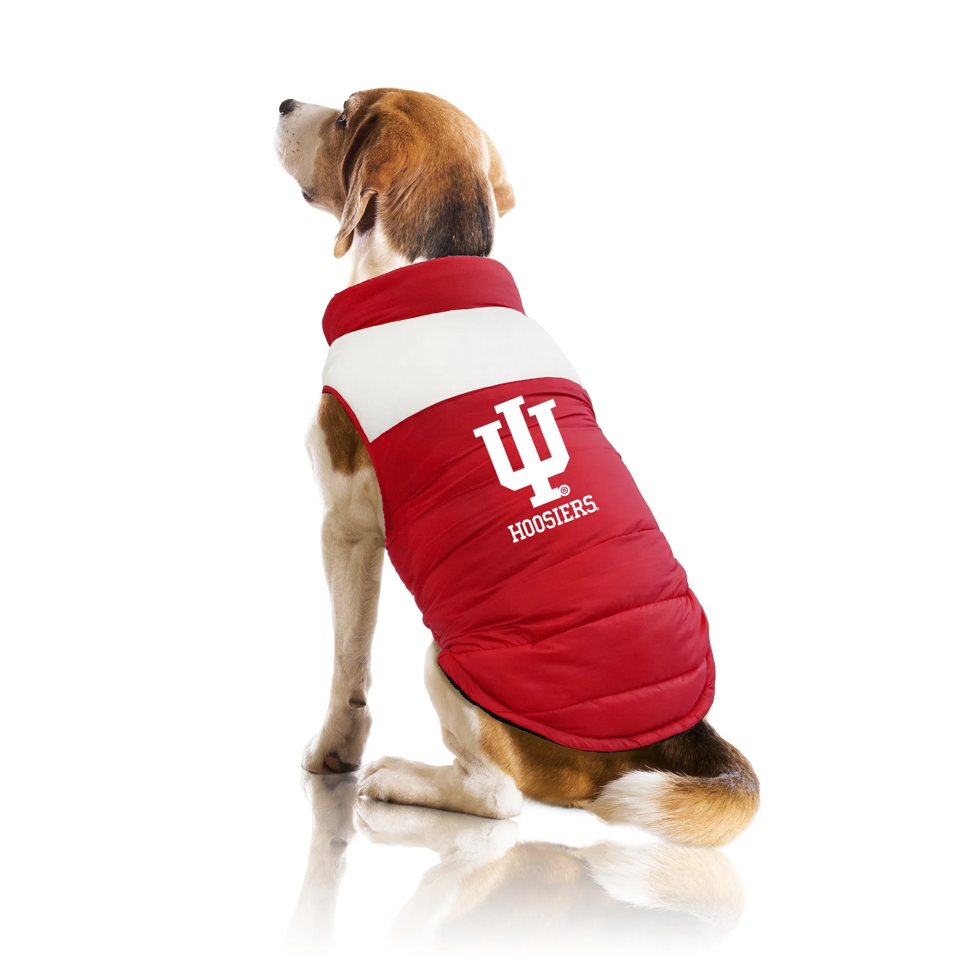 Indiana University Pet Parka Puff Vest