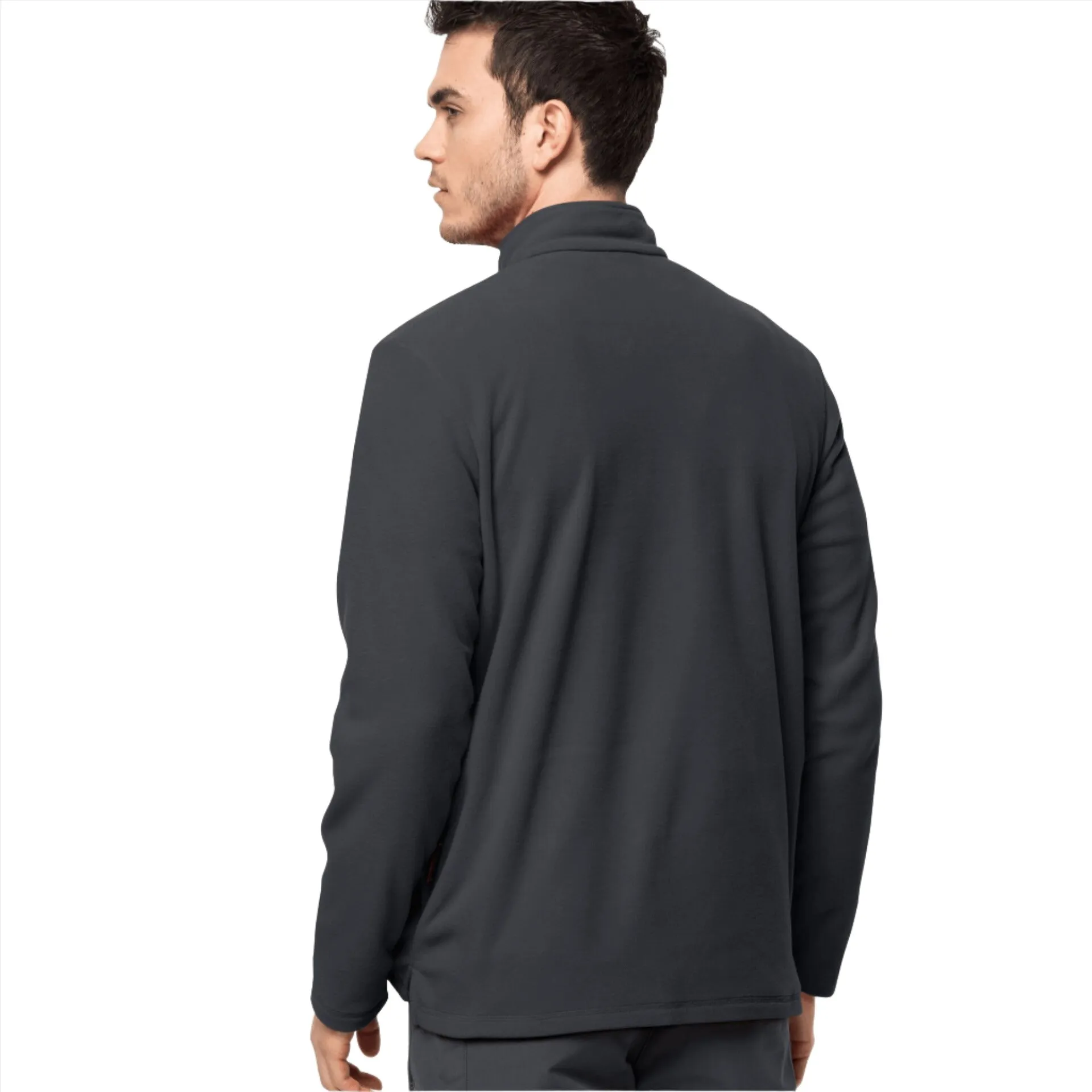 Jack Wolfskin Gecko Men's 1/4 Zip Fleece - Phantom