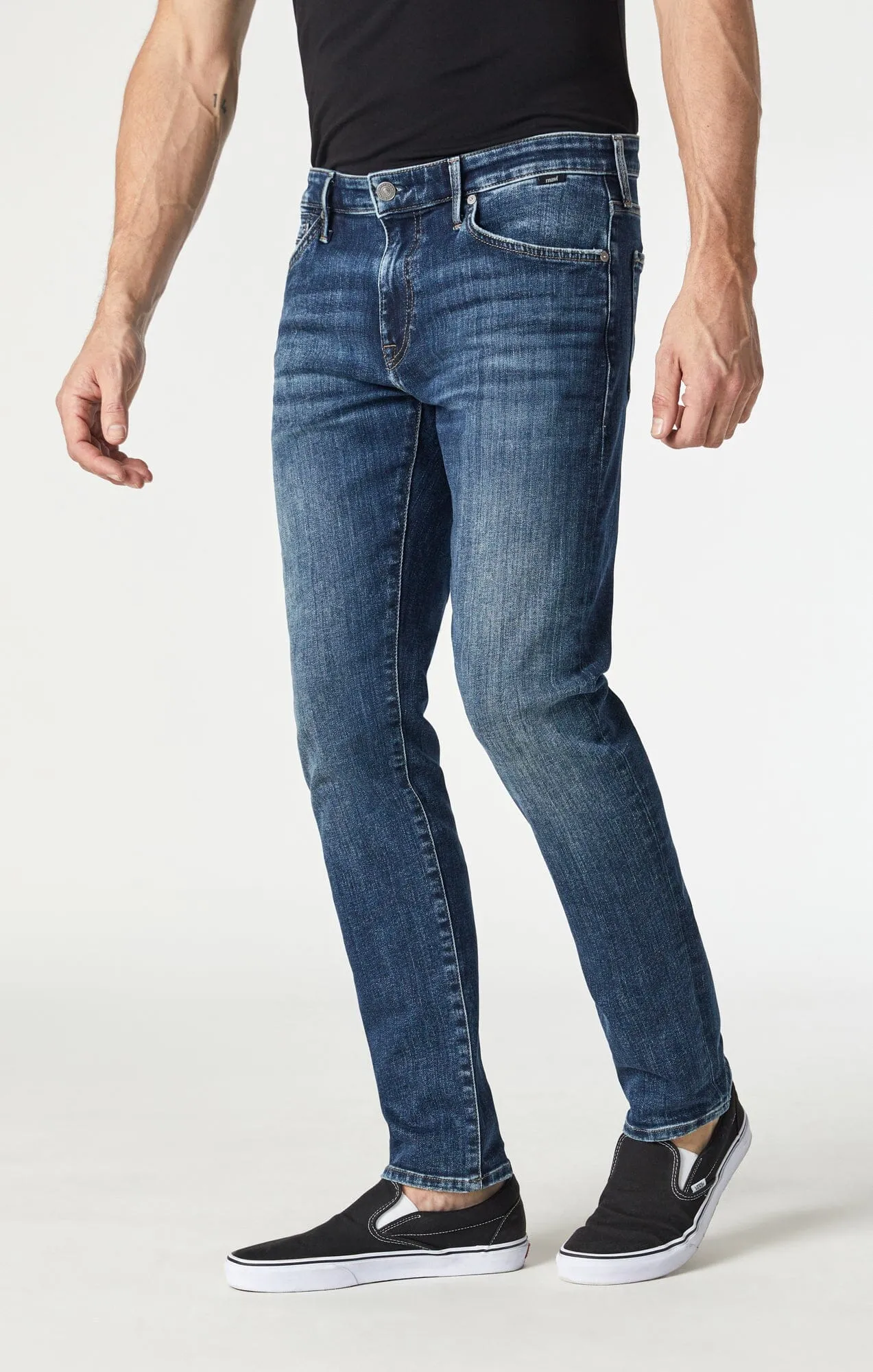 JAKE SLIM LEG IN OCEAN REEF ORGANIC VINTAGE