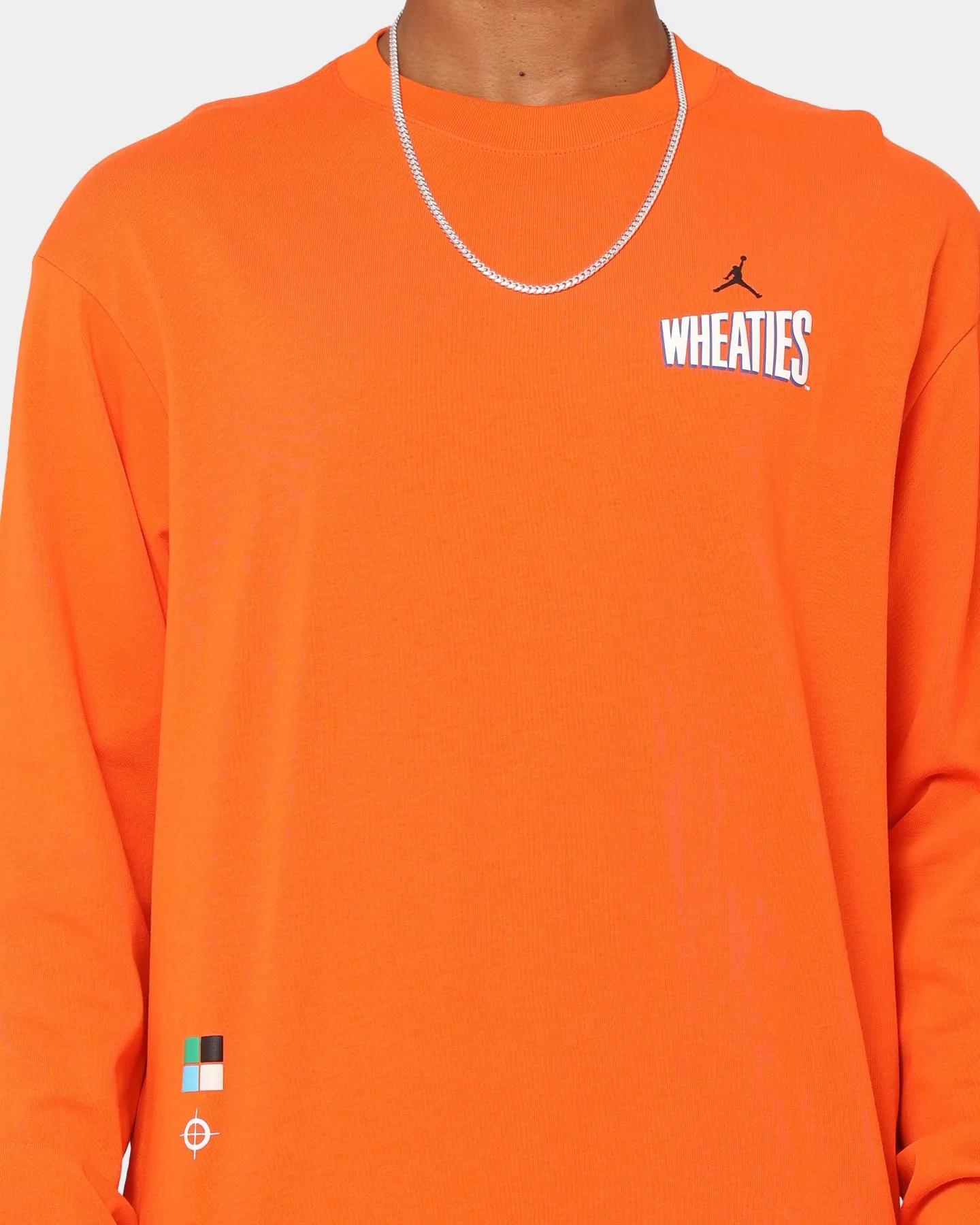 Jordan Flight MVP Statement 85 Crewneck Rush Orange/White