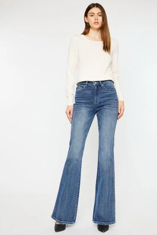 Kancan High Rise Flare Jeans