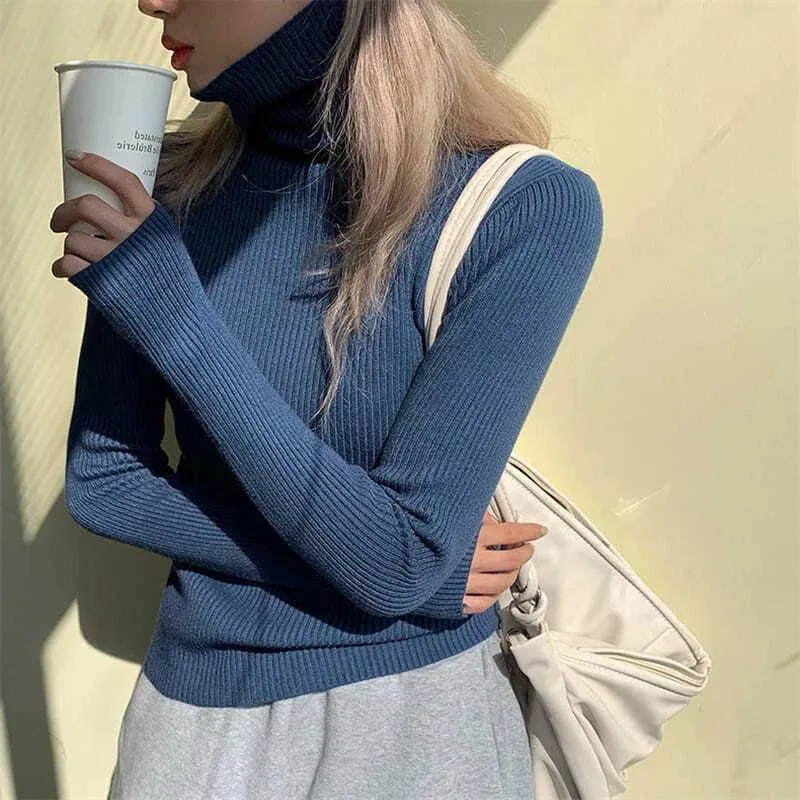 Korean Style Turtleneck Sweater: Cozy Winter Fashion Essential