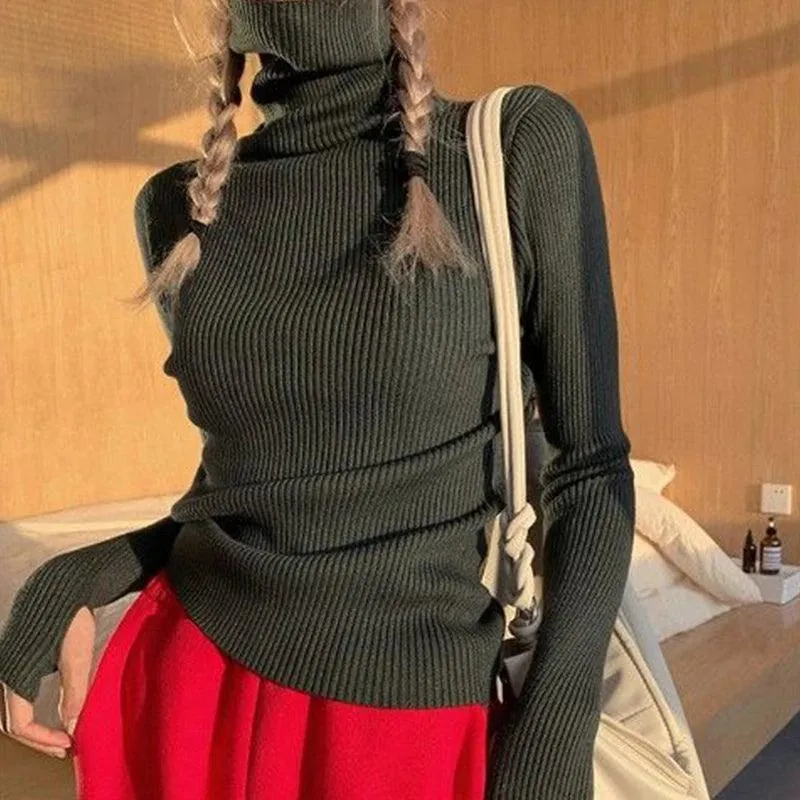 Korean Style Turtleneck Sweater: Cozy Winter Fashion Essential