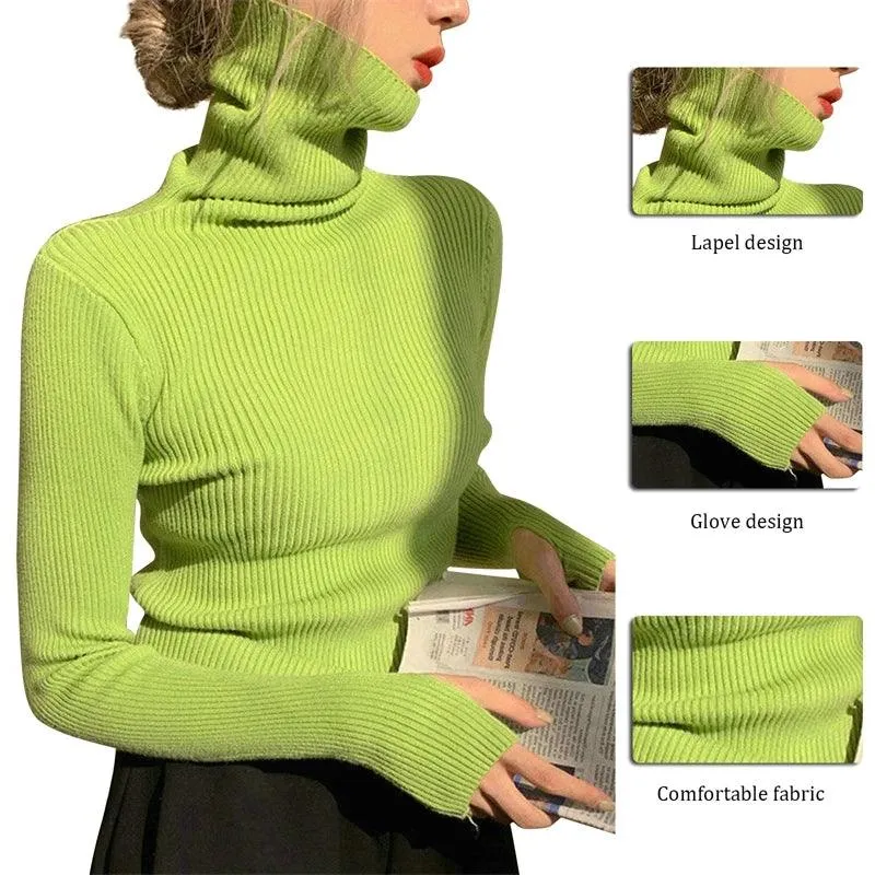 Korean Style Turtleneck Sweater: Cozy Winter Fashion Essential