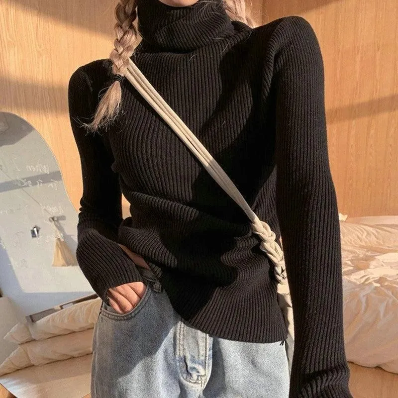 Korean Style Turtleneck Sweater: Cozy Winter Fashion Essential