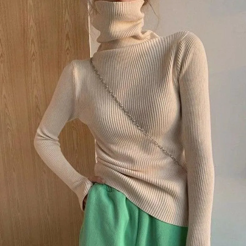 Korean Style Turtleneck Sweater: Cozy Winter Fashion Essential