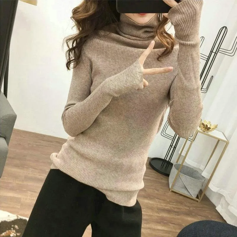 Korean Style Turtleneck Sweater: Cozy Winter Fashion Essential