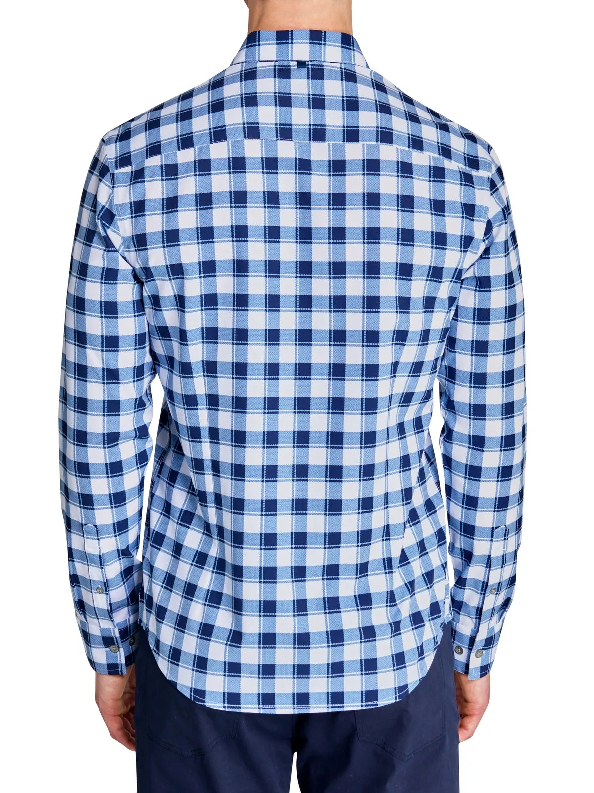 Large Plaid Long Sleeve Shirt