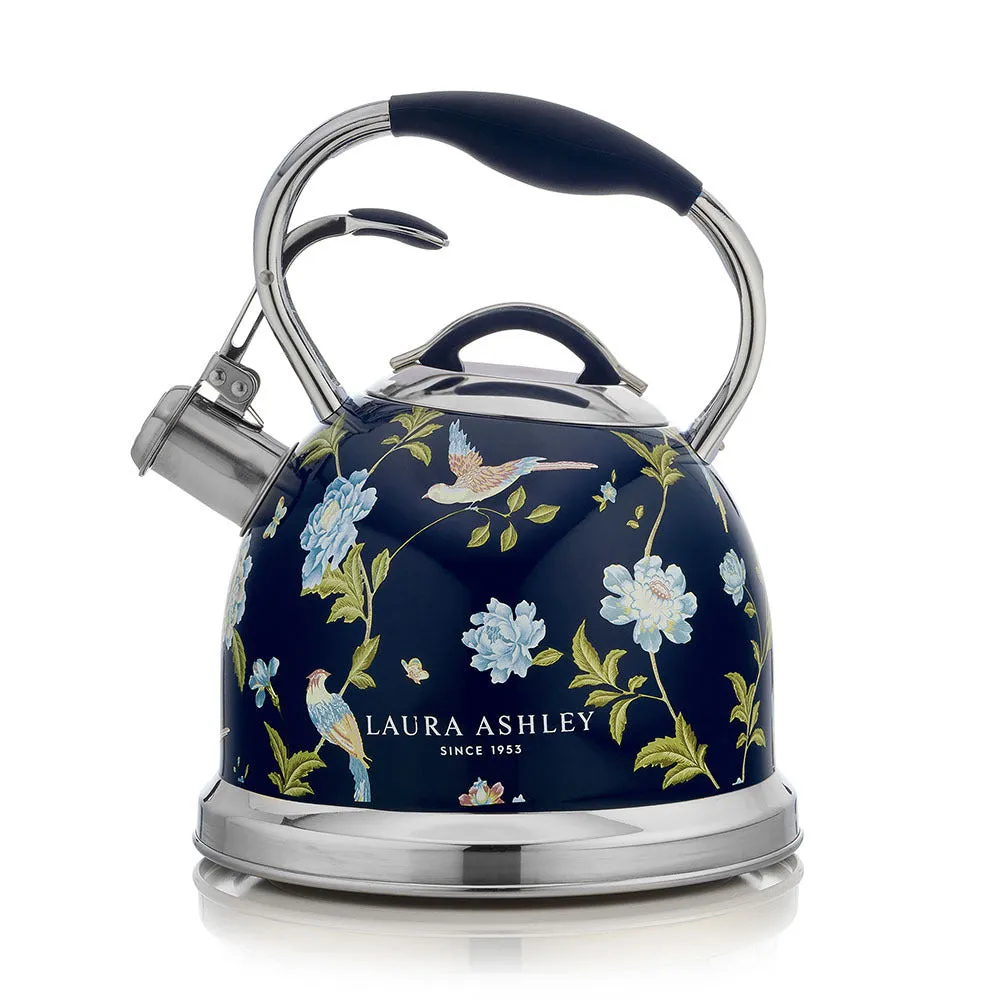 Laura Ashley Stove Top Kettle 2.5L - 10 Cup (Elveden Blue)