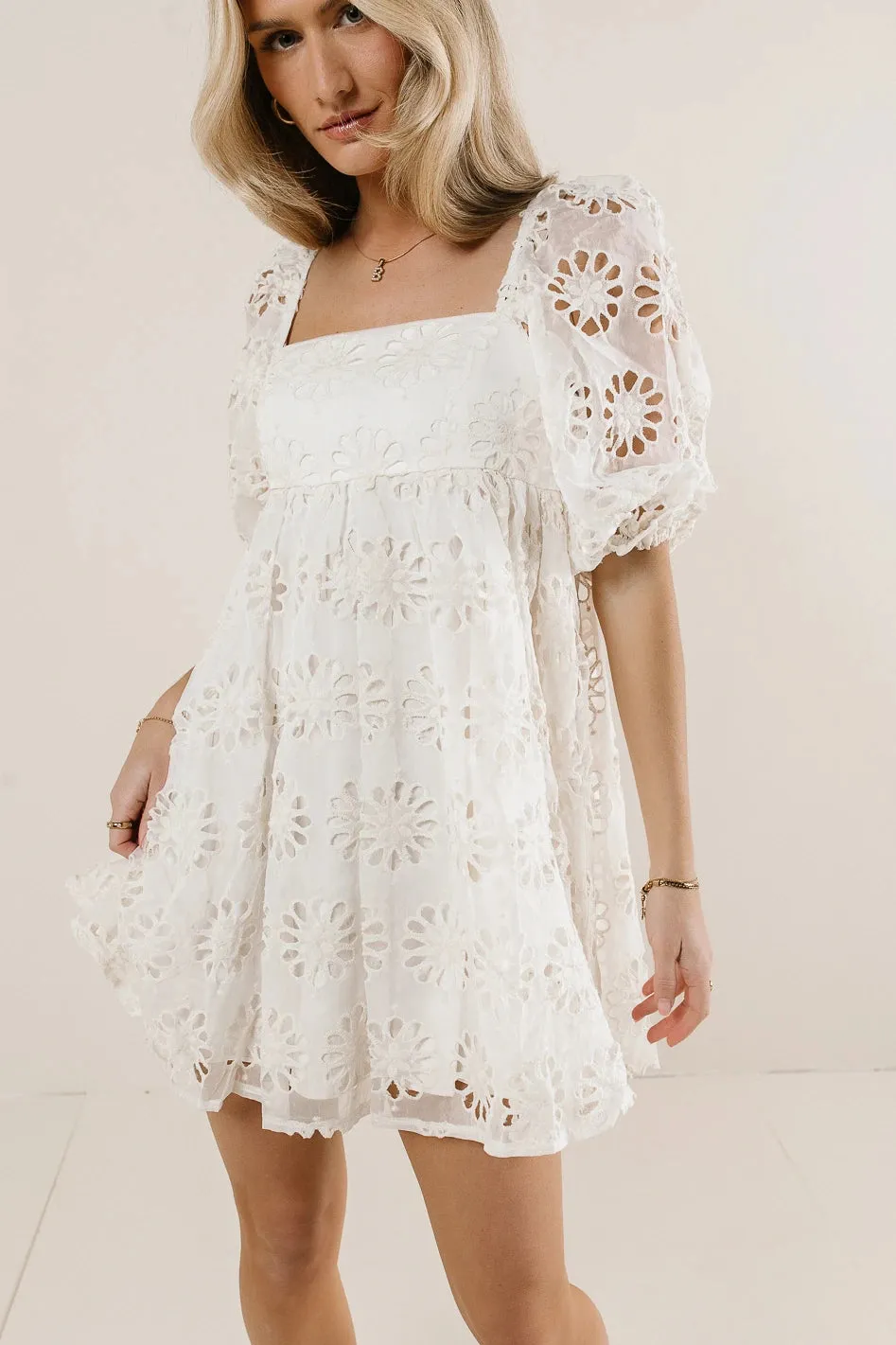 Leda Floral Babydoll Dress - FINAL SALE