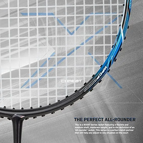 Li-Ning 3D Calibar X Combat Carbon Graphite Strung Racquets, 85 Grams, 30 Lbs String Tension and Free Full Cover | KIBI Sports