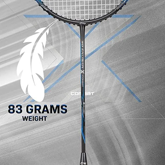 Li-Ning 3D Calibar X Combat Carbon Graphite Strung Racquets, 85 Grams, 30 Lbs String Tension and Free Full Cover | KIBI Sports